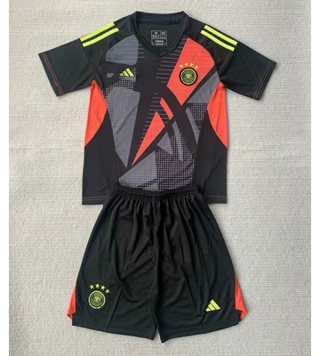 Germany Goalkeeper Replica Home Stadium Kit for Kids Euro 2024 Short Sleeve (+ pants)